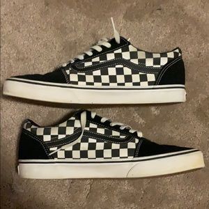 Checkered vans